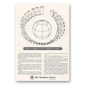 1964 Bell Telephone Print Ad | Picture Satellite
