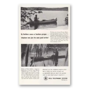 1964 Bell Telephone Print Ad | Northern Canoe