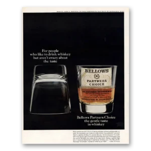 1964 Bellows Partners Choice Print Ad | Crazy About Taste