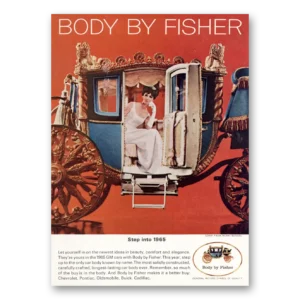 1964 Body by Fisher Print Ad | Step Into Carriage