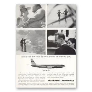 1964 Boeing Jetliners Print Ad | Favorite Season