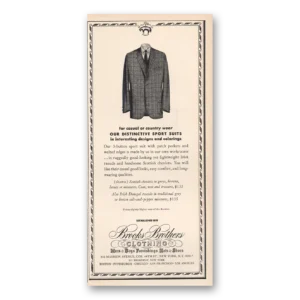 1964 Brooks Brothers Print Ad | Distinctive Sport Suits