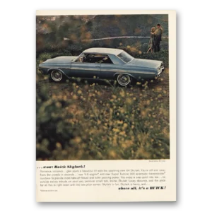1964 Buick Skylark Print Ad | Romance
