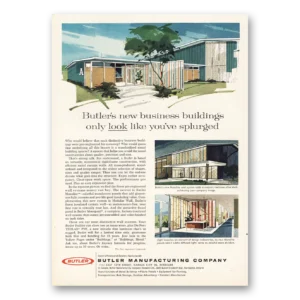 1964 Butler Manufacturing Print Ad | Business Buildings