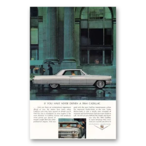 1964 Cadillac Print Ad | Never Driven