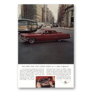 1964 Cadillac Print Ad | Flat Iron