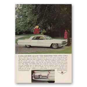 1964 Cadillac Print Ad | Little Girls