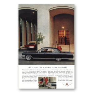 1964 Cadillac Print Ad | Life Just One