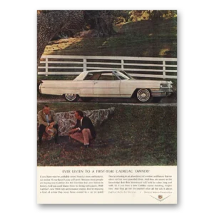 1964 Cadillac Print Ad | Ever Listen First Time
