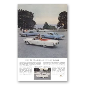 1964 Cadillac Print Ad | Any Budget