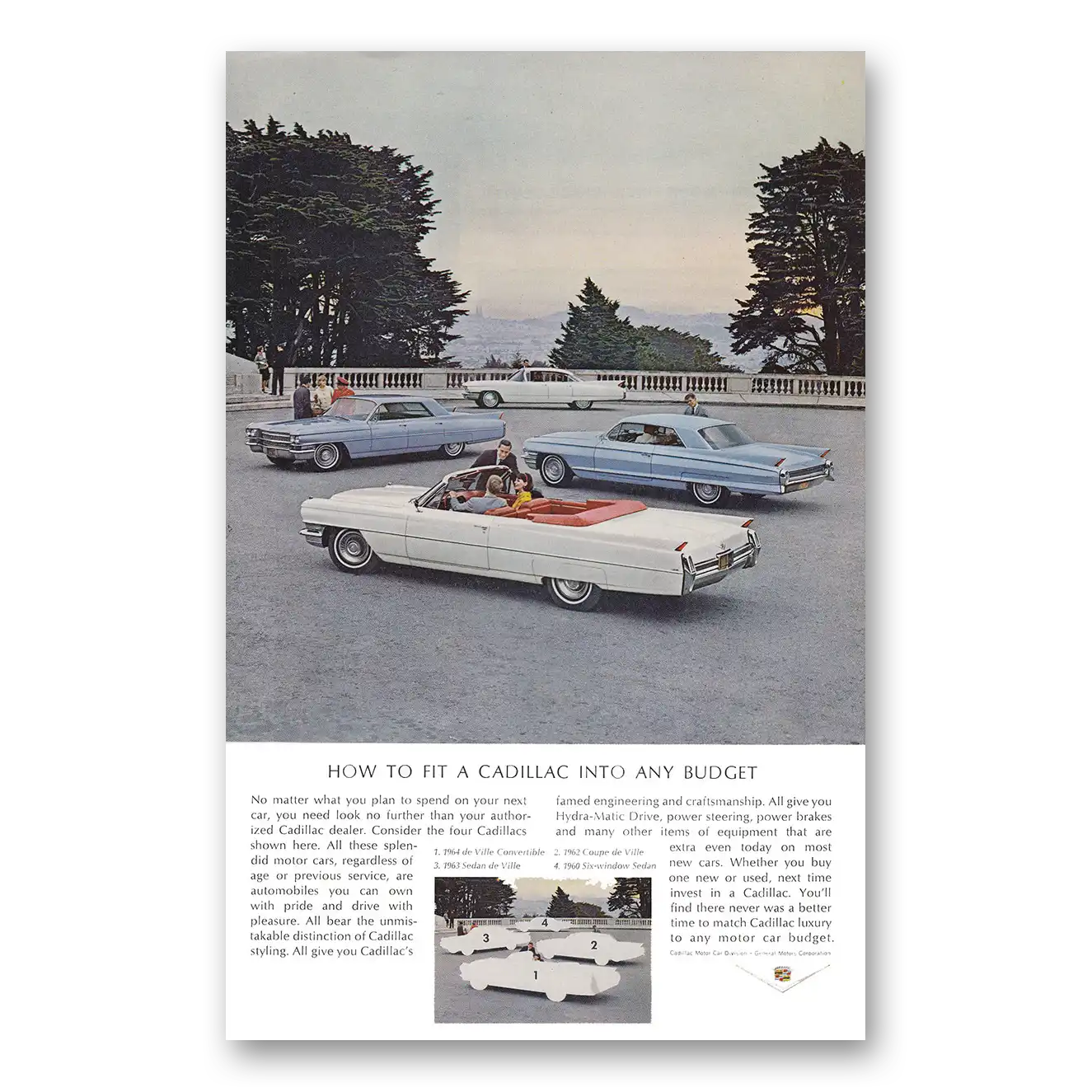 1964 Cadillac Print Ad | Any Budget