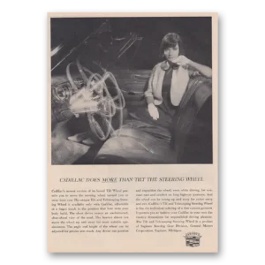 1964 Cadillac Print Ad | Steering Wheel