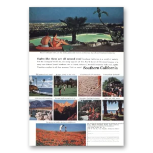 1964 Southern California Print Ad | Like These