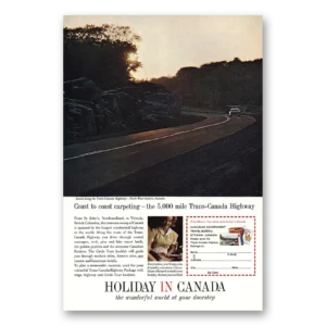 1964 Canada Print Ad | Canada Highway
