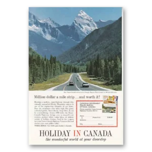 1964 Canada Print Ad | Rogers Pass