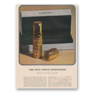 1964 Caron Derringer Perfume Print Ad | Fatal Shots