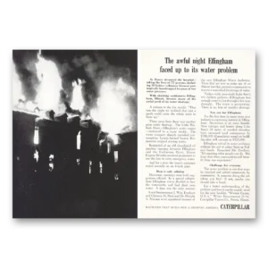 1964 Caterpillar Print Ad | Awful Night