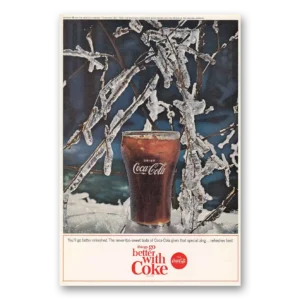 1964 Coca Cola Print Ad | Better Refreshed