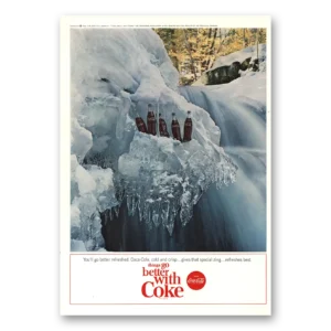 1964 Coca Cola Print Ad | Go Better Refreshed