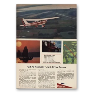 1964 Cessna Print Ad | Kentucky Junk It