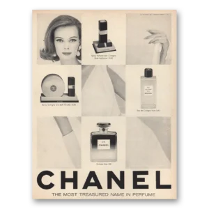 1964 Chanel Print Ad | Most Treasured Name