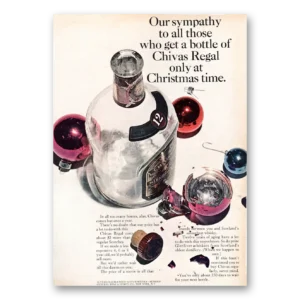 1964 Chivas Regal Print Ad | Our Sympathy