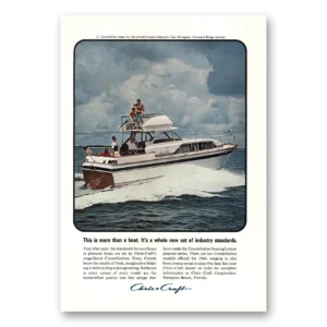 1964 Chris Craft Print Ad | More Boat