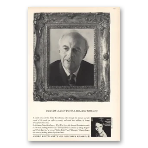 1964 Columbia Records Print Ad | Andre Kostelanetz
