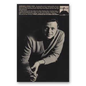 1964 Columbia Records Print Ad | Steve Lawrence