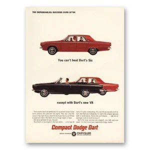 1964 Dodge Dart Print Ad | You Cant Beat