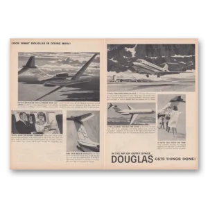 1964 Douglas DC9 Print Ad | Dc9