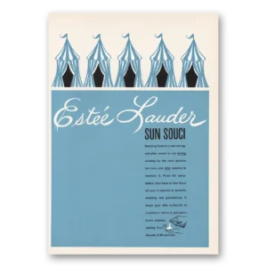 1964 Estee Lauder Print Ad | Sun Souci