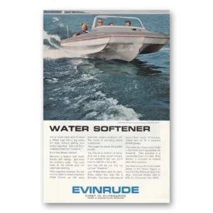 1964 Evinrude Print Ad | Water Softener