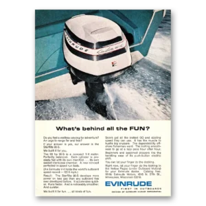 1964 Evinrude Print Ad | Behind Fun