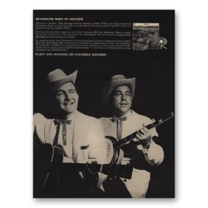 1964 Flatt and Scruggs Promo Print Ad | Bluegrass College