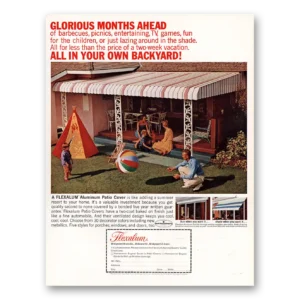 1964 Bridgeport Brass Print Ad | Flexalum Aluminum