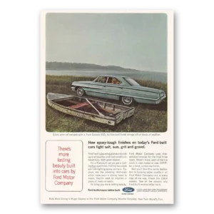 1964 Ford Galaxie Print Ad | Epoxy Tough