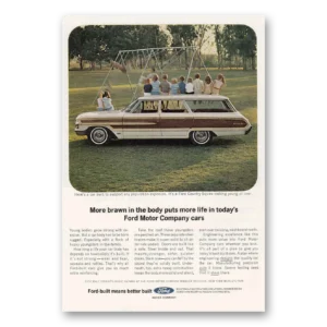 1964 Ford Country Squire Print Ad | Brawn Body