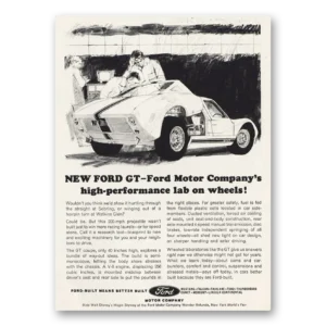 1964 Ford Print Ad | Lab On Wheels