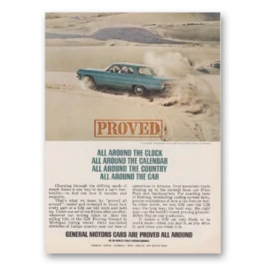 1964 General Motors Print Ad | Around Clock