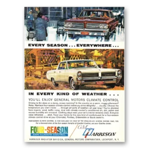 1964 GM Harrison Print Ad | Every Season