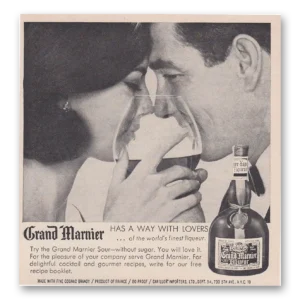 1964 Grand Marnier Print Ad | Has Way Lovers