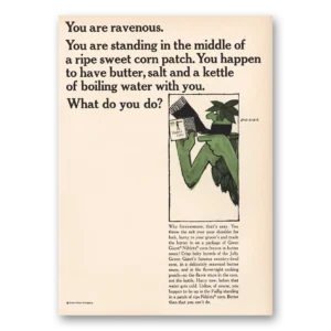 1964 Green Giant Print Ad | You Are Ravenous