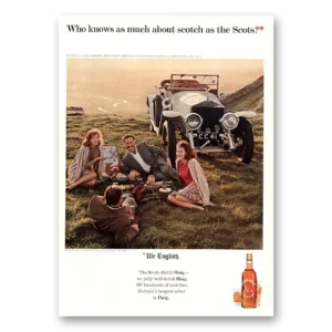 1964 Haig & Haig Print Ad | Scots