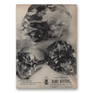 1964 Harry Winston Jewelry Print Ad | Rare Jewels World