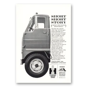 1964 International Trucks Print Ad | Short Story