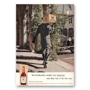 1964 Imperial Whiskey Print Ad | Knowledgeable
