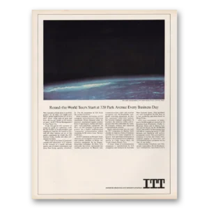 1964 ITT International Telephone Print Ad | 320 Park Avenue