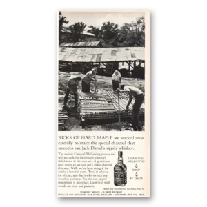 1964 Jack Daniels Print Ad | Ricks Hard Maple