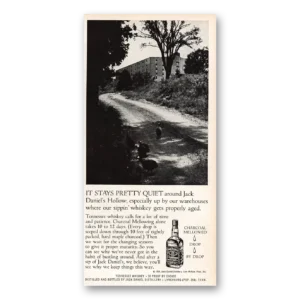 1964 Jack Daniels Print Ad | Pretty Quiet